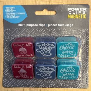 Power Clips Cooking Magnets For Fridge Food Storage Craft Supplies Multi Purpose